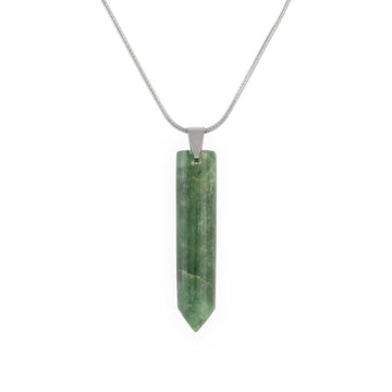 Fuchsite Point Pendant